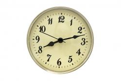 3-7/8 inch Ivory Arabic Clock Insert